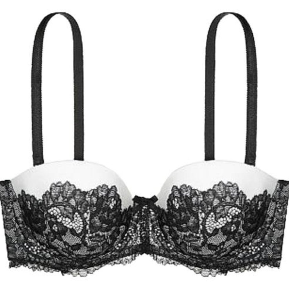 Black Lace VS 34DD Dream Angels Multi-way Bra